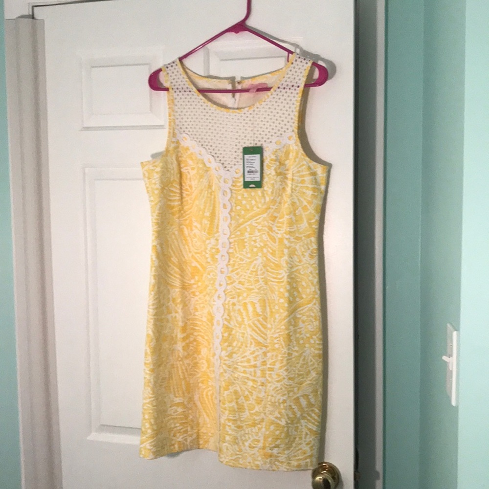 Lilly Pulitzer yellow dress